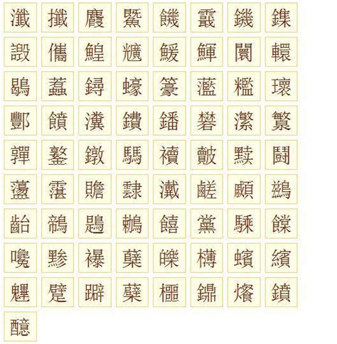 筆畫20的字|「康熙字典20笔画的字」康熙字典二十画的字(含五行属性)